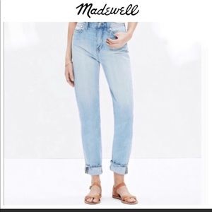 MADEWELL “The Perfect Summer Jean” NWOT